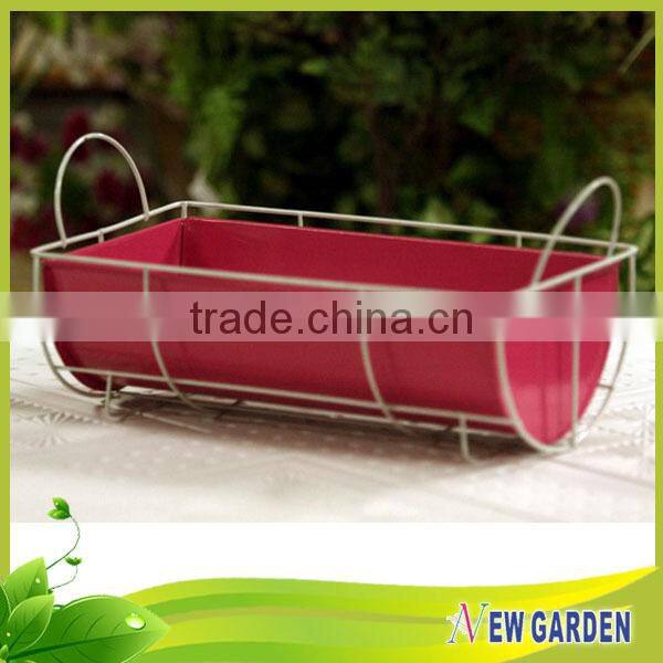 Excellent Design Creative Sturdy Novelty Garden Metal Plant Mesh Pot