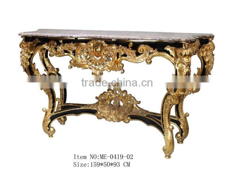 Wholesales reproduction baroque style hallway french display