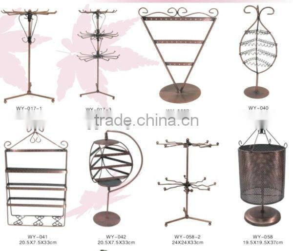 Jewelry Display Stand Storage Rack Bracelets Necklaces Earrings