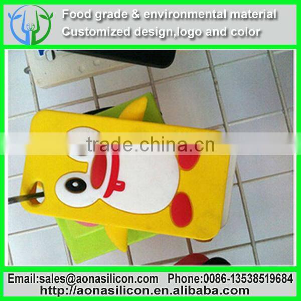 silicone penguin shape case for iphone 6 and plus 6