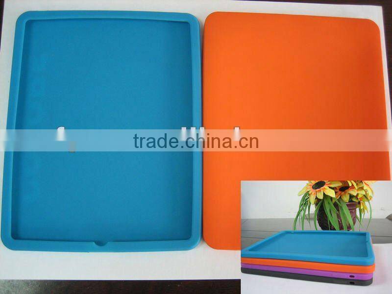 leather tablet cover with silicone bluetooth keyboard