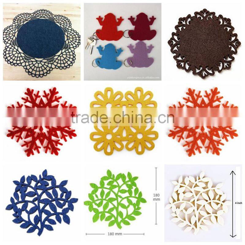 Fashion and sweet felt cup mat