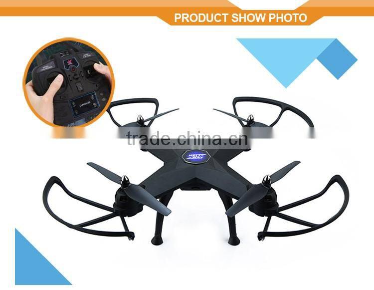 2.4G 4CH Headess Mode Set Quadcopter 2017 Helicute RC drone with HD Camera FPV Wifi Drone HD