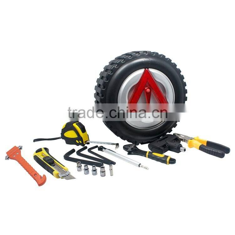 15pcs tool kit multi functional car repair tool kit emergency tool kit