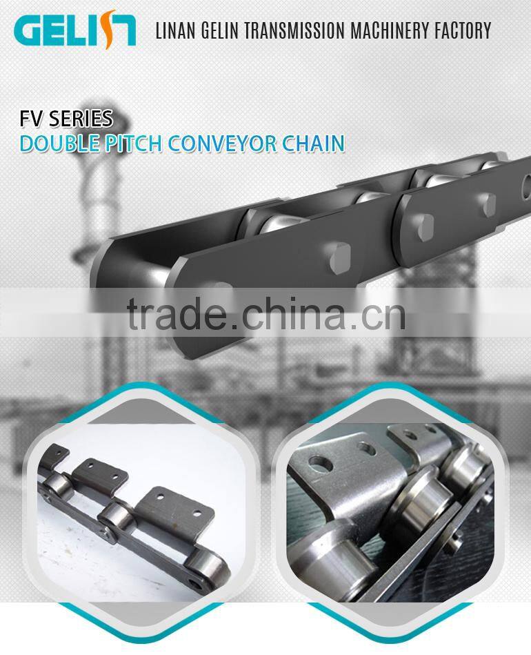FV40 manufacturing large size FV series Conveyor chain with attachment