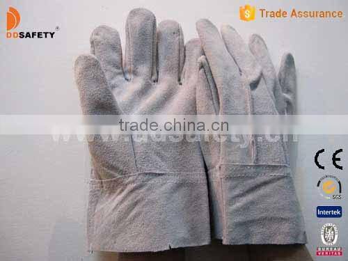 DDSAFETY Safety Gloves Cow Leather Welder Work Gloves Canadian Rigger Glove