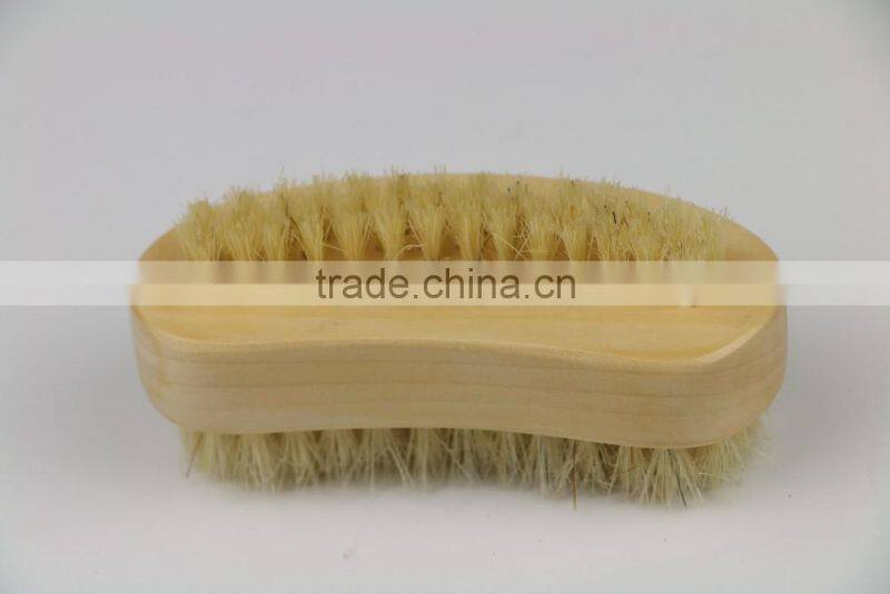 2 in 1 nail bath cleaning brush with nylon bristle