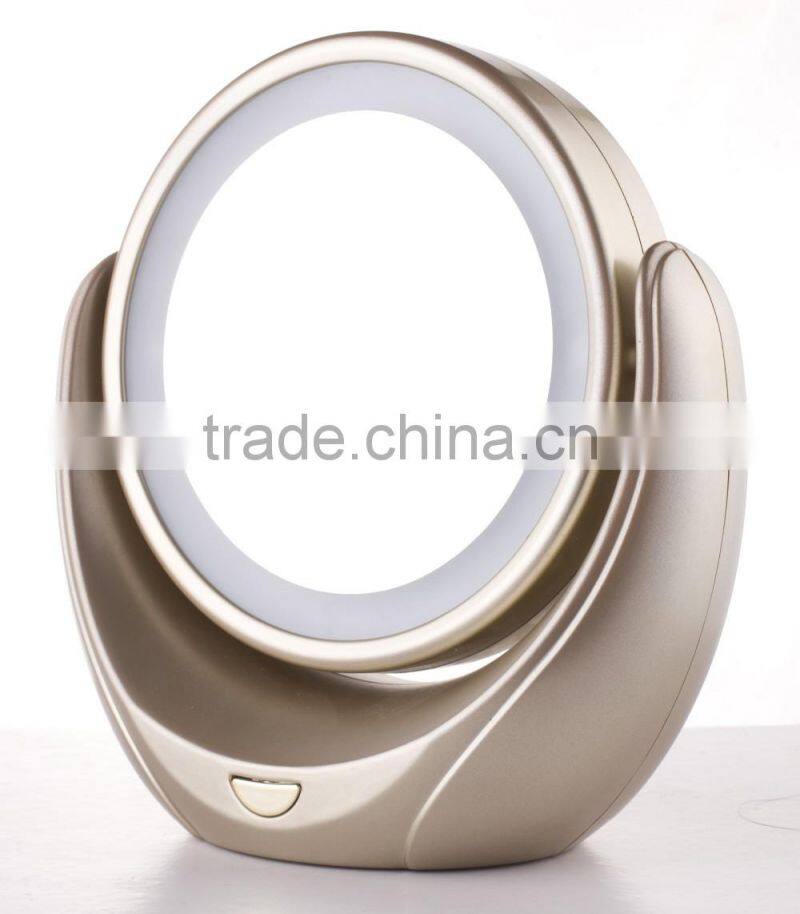 2016 new design double sides led mirror