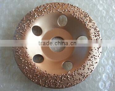 5"Carbide Gritted Disc , cup wheel, Grinding wheels