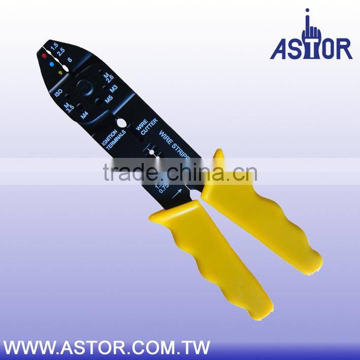 8-1/4" Professional Insulated terminals Crimping Pliers
