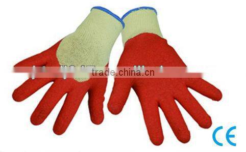 Latex Coated Winter Crinkle Work Gloves from Guangzhou Supplier