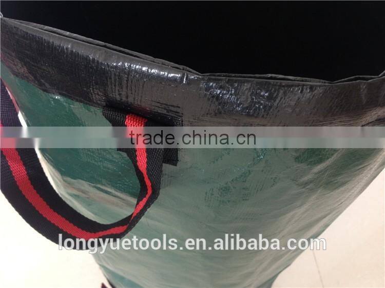 Eco-friendly handled tall plastic garden leaves bag
