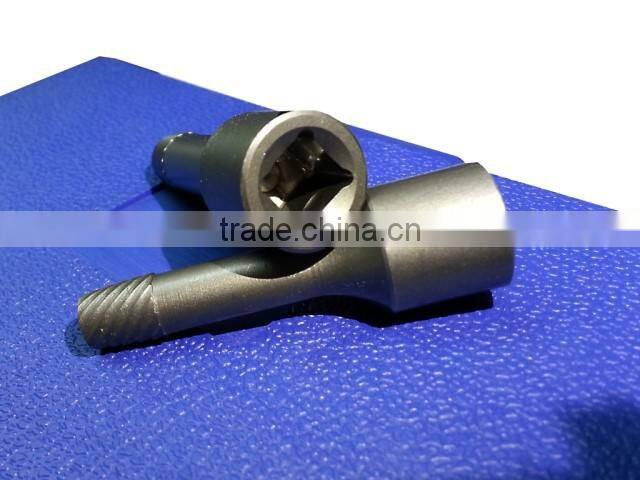 2mm to 10mm Alloy Steel 6PC Auto Repair Impacts Screw Extractor Kit With 3/8 INCH Drive