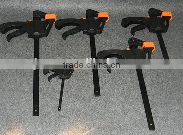 Soft TPR grip ABS quick bar clamp