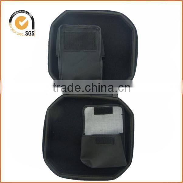 198700 protective case EVA Hard bluetooth headset case with silk-screen logo
