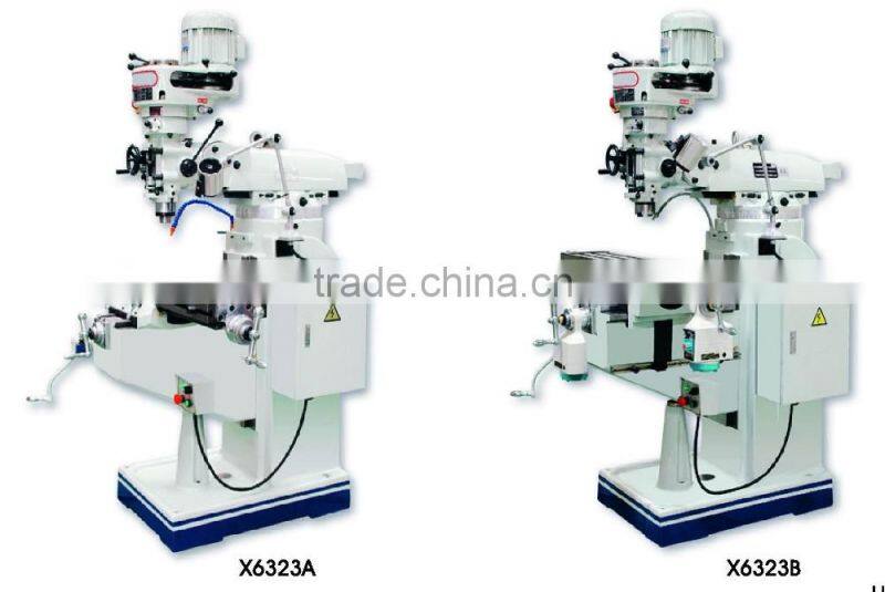 Universal Precision Vertical Turret Milling Machine, table 230x1067/1246 254x1270 /1370 305x1370/1500 330x1370/1500mm
