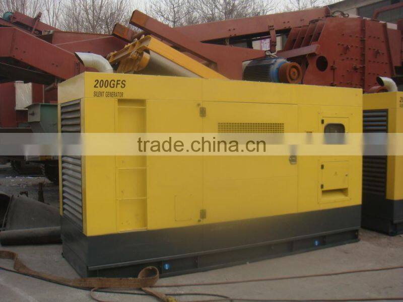 Hot selling100kw diesel generating set for crushing line