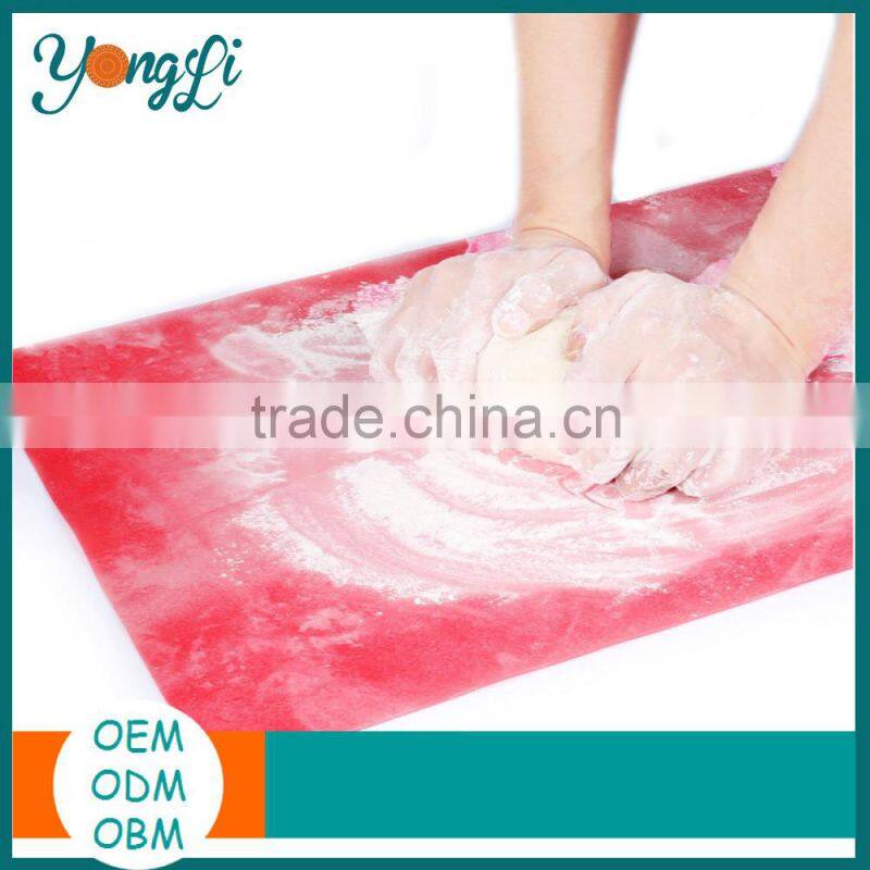 Microwavable Pastry Baking Soft Non-Stick Silicone Kneading Dough Mat
