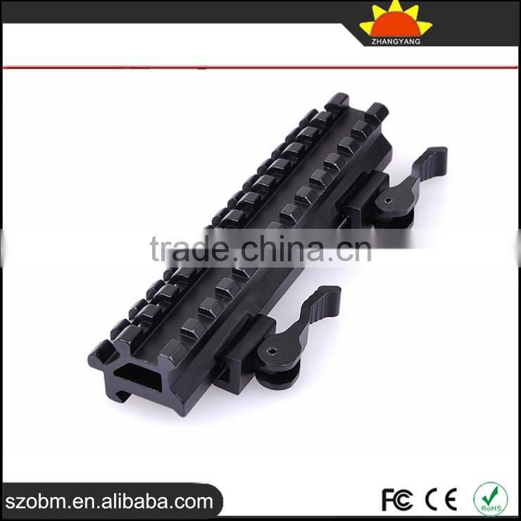 D0037 Quick Release Tactical Flashlight Laser Mount Weaver Adaptor