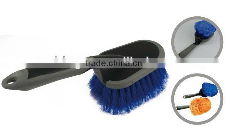 Deluxe Super Soft Car Wash Brush with Flagged Bristles