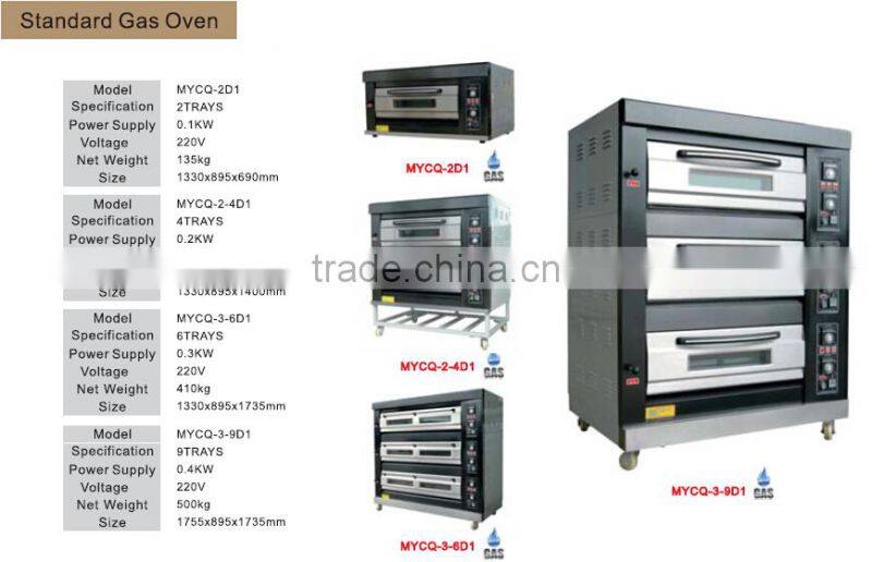 2016 CE Approval Electric Cake Baking Ovens