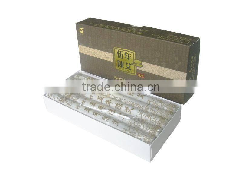 Moxa stick,special grade five years moxa stick,chinese traditional moxa stick
