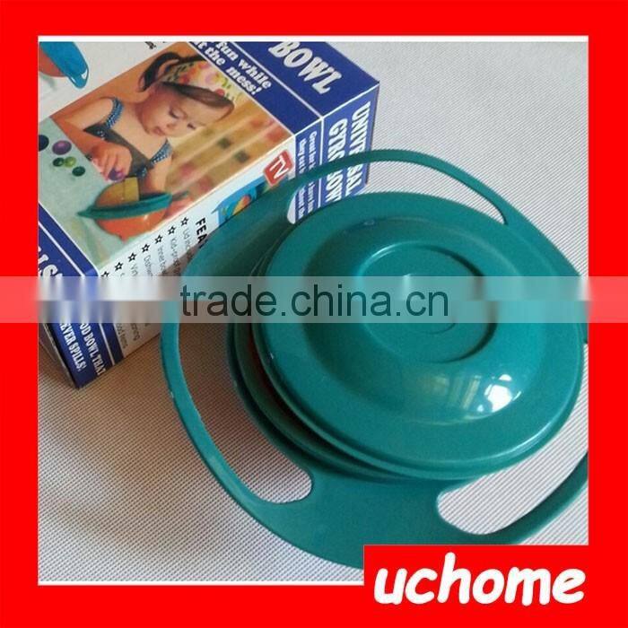 UCHOME Factory sell Food Grade Material No spill Baby Bowl