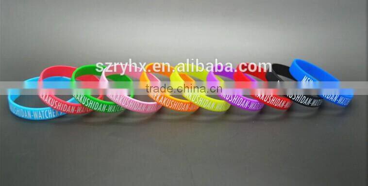 Eco-friendly fashion jewlry charm stainless steel silicone bracelet silicone wristband