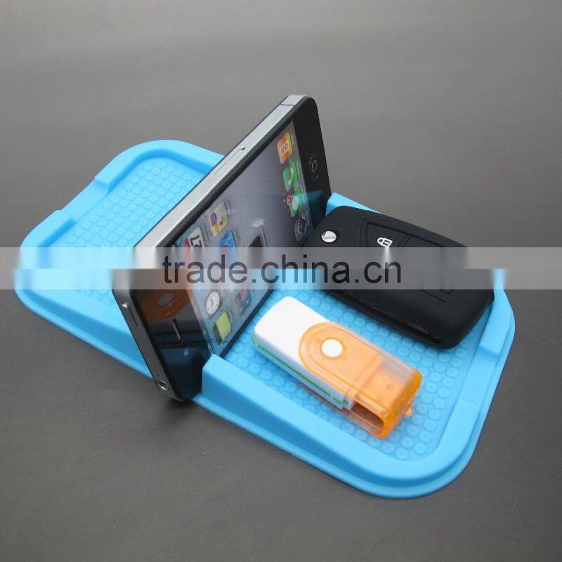 Car Anti-Slip Mat for holding Phone, PDA, GPS ,MP3.MP4 on Dashboard,Car Sticky Pad