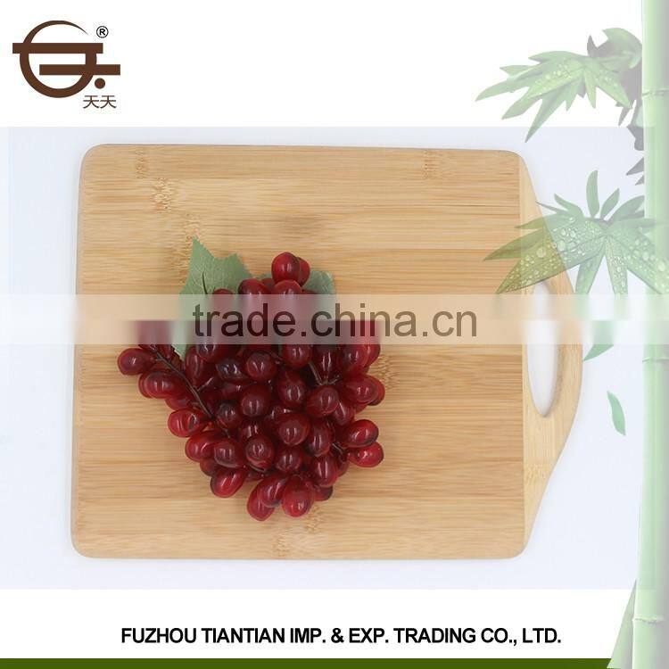 High quality durable kitchen organic wooden chopping board bamboo