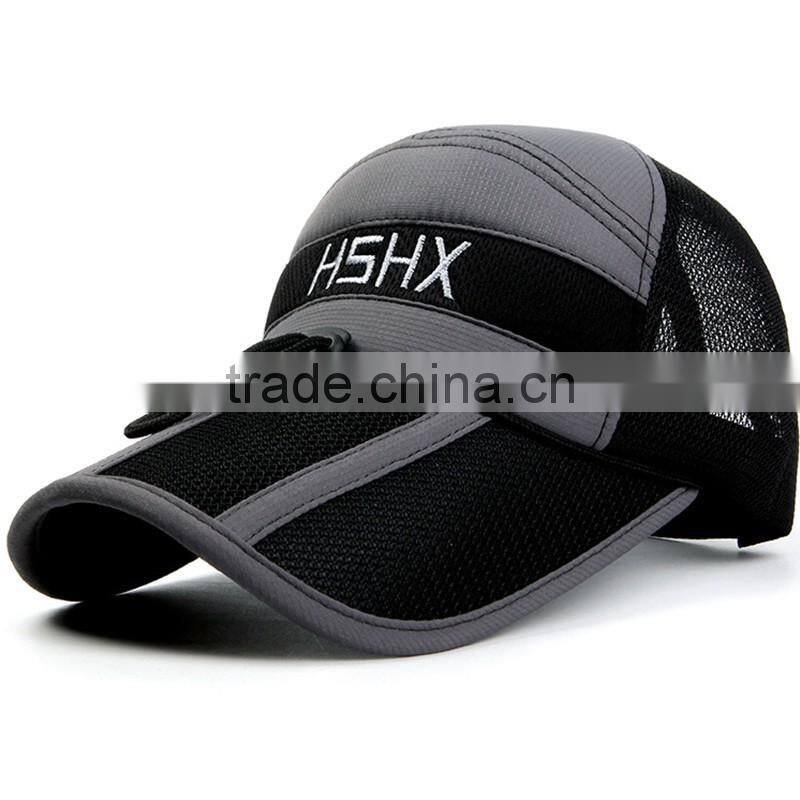 Low Price Folding/Foldable Cap Protective Hat Trucker Style Baseball