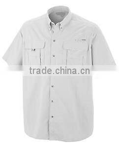 Wholesale fishing shirts short sleeve fishing shirts fishing wear sunscreen suits quick dry fishing shirts UV protect