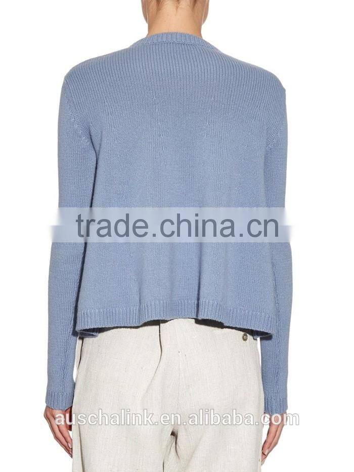 OEM service best selling crew neck women 100% cashmere sweater