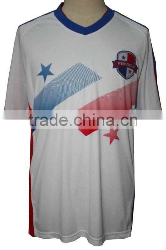 sublimation t-shirt for football player