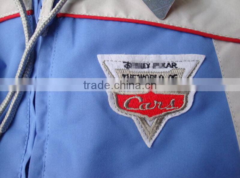 Warm outdoor kids jacket with hood child clothes for winter hoodie jacket
