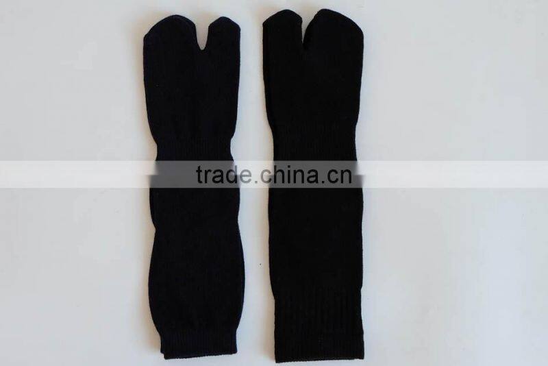 organic cotton crew two toes socks