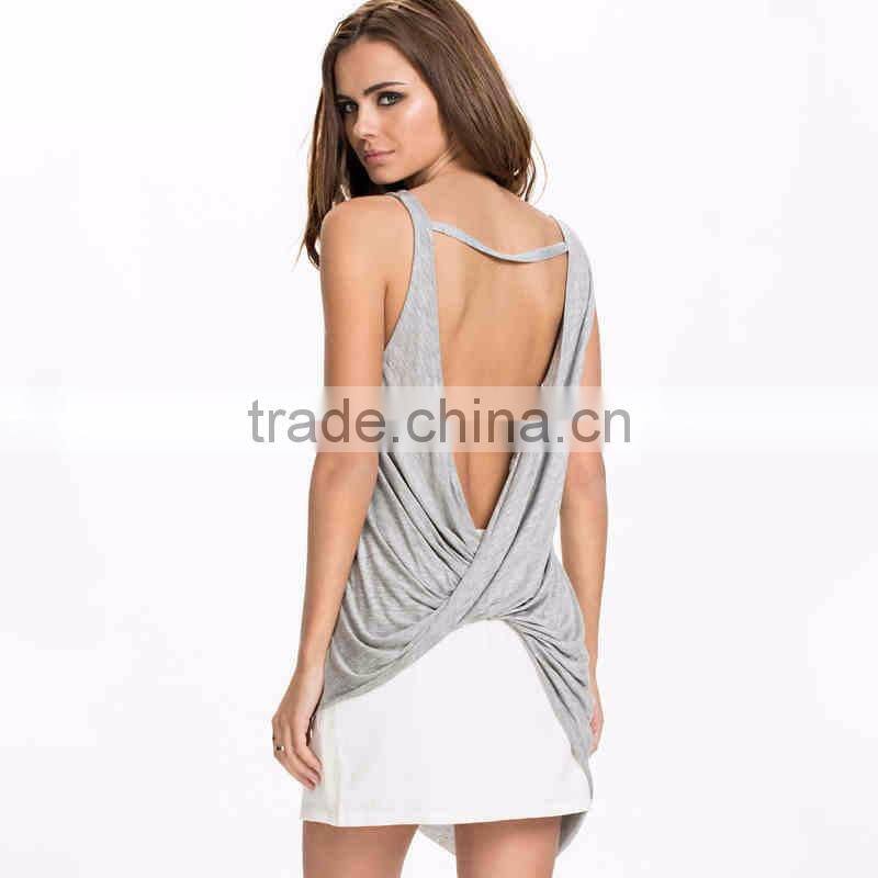 best sell latest fashion long top design new model sexy women t shirt