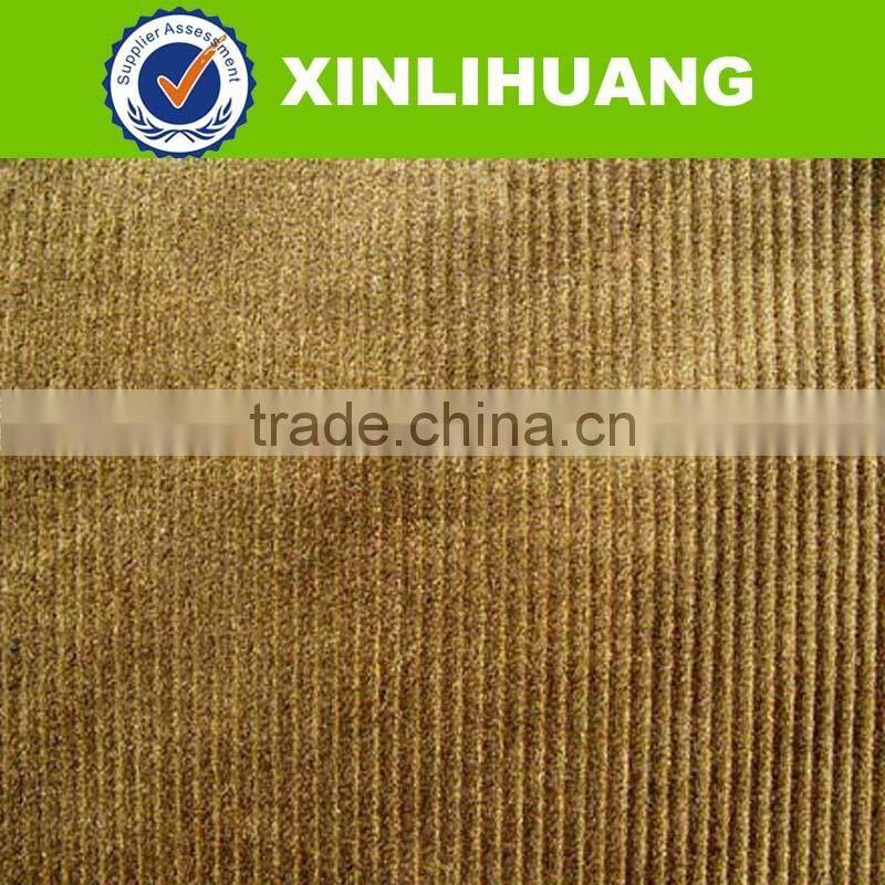100% cotton dyed wide wale corduroy fabric 14w heavy durable smooth corduroy