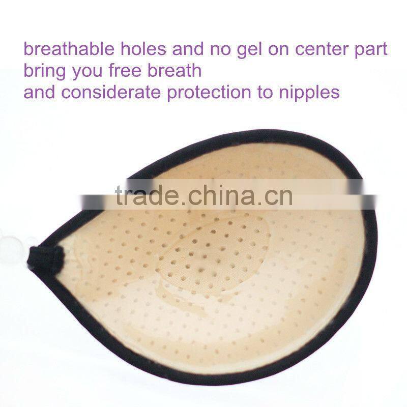 Elegent charming front closure liftup breathable lace nude bra