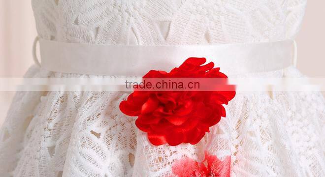 2016 spring and summer baby girls print dress European and American foreign trade high-grade princess dress skirt