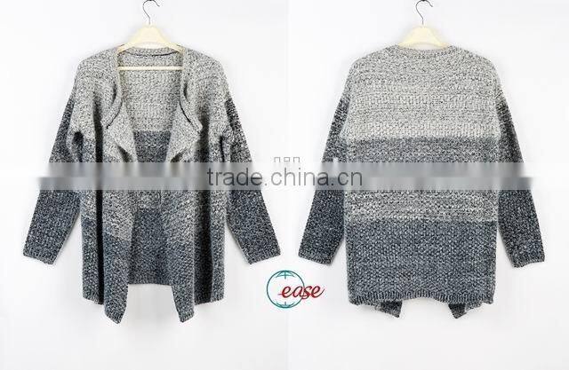 winter acrylic knitting men's cardigan sweater