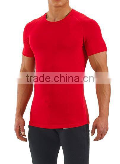Wholesale Clothing,Men Bodybuilding Gym Fitness 95% Cotton 5% Elastane Custom T Shirt Athletic Apparel Manufacturers In China