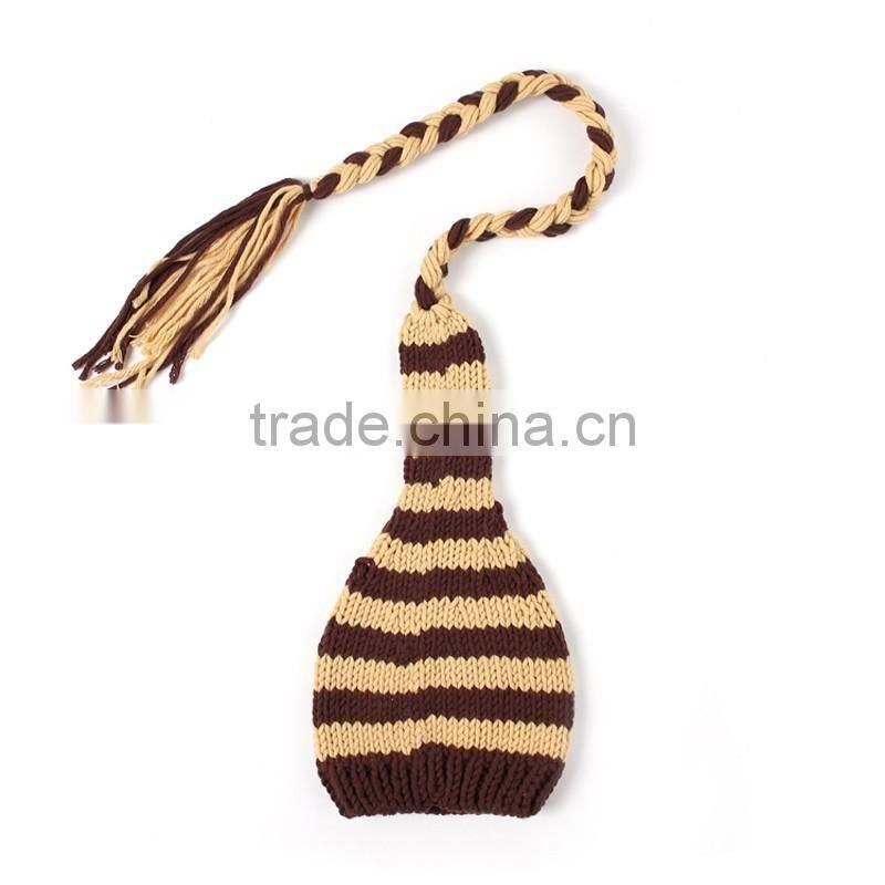 2016 lovely baby crochet Cheap Inflatable Christmas Props set,Photo Props, elf hat Baby Photo Props