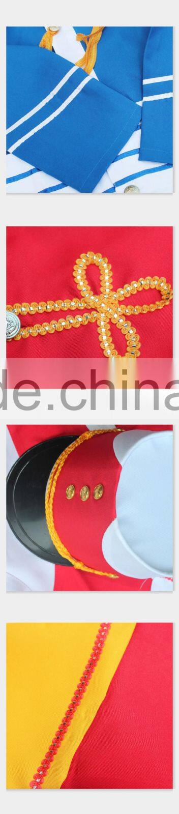 Vintage Marching Band Uniform Childs School Costume Theatre Clothing Musical Performance Wear