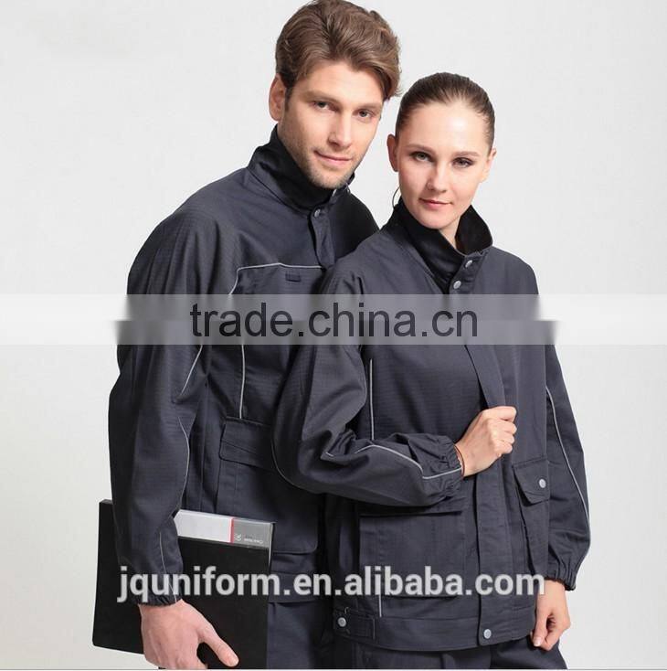 Custom Factory Price Qualited Workwear Executive Jacket With Pockets Wholesale