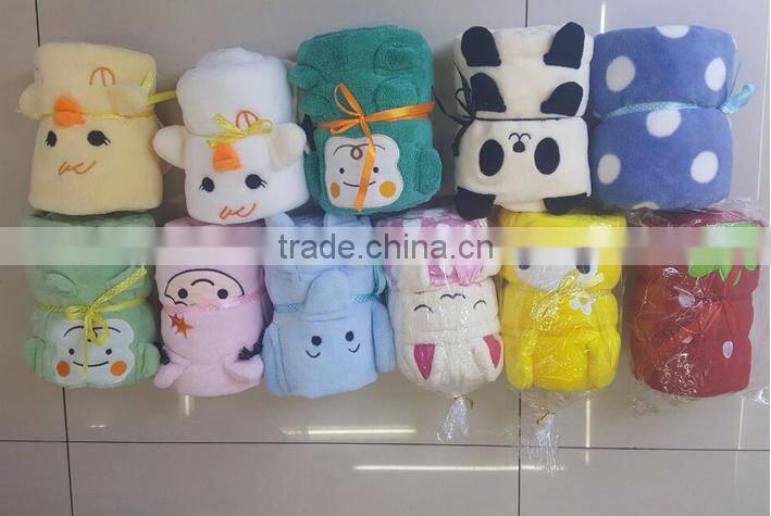 Cute Animal Shape Designed Baby Soft Throws Blanket