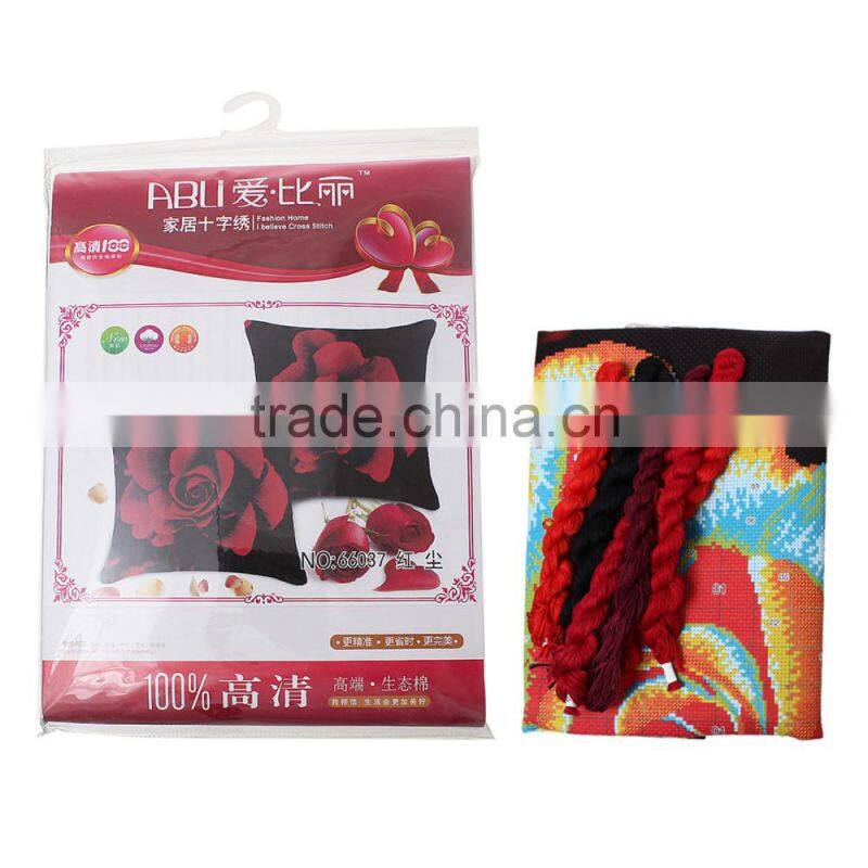 Handmade Multicolor Flower Pattern Perfect Cross Stitch Designs