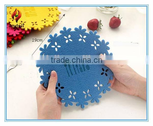 beautiful heat resistance felt funny flower pot holder
