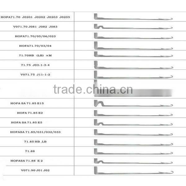 Hosiery Knitting Machine Needles & knitting machine parts