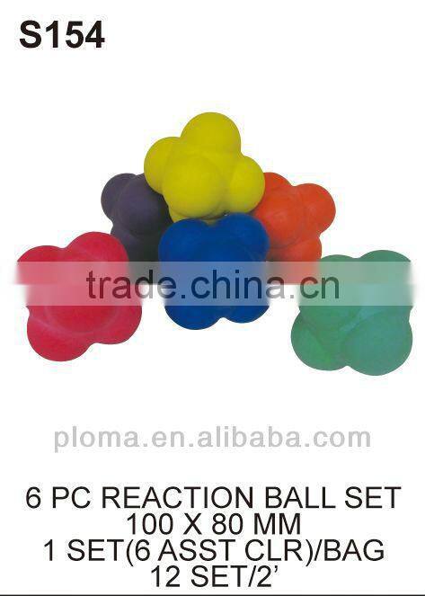 KID OUTDOOR TOYS (S154) 6PC REACTION BALL SET